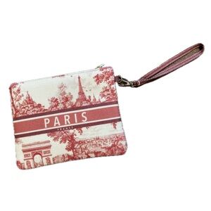 ✨ Paris Glam France Wristlet – NWT